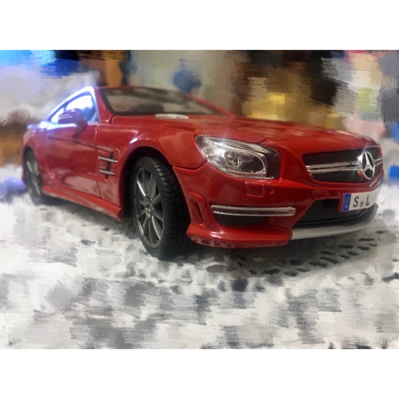 Maisto 1 18 Mercedes Benz Sl63 Amg 賓士二手 蝦皮購物