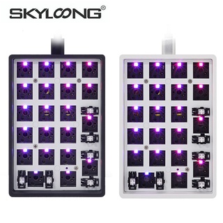 Skyloong GK21s GK21 SK21 自由開關 RGB 21 鍵套件 Hotswap Pcb 塑料外殼機械鍵