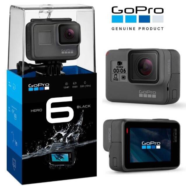新版 GoPro Hero6 Black 運動攝影機 GOPRO6 HERO 6 現貨 (公司貨)（有附收據）