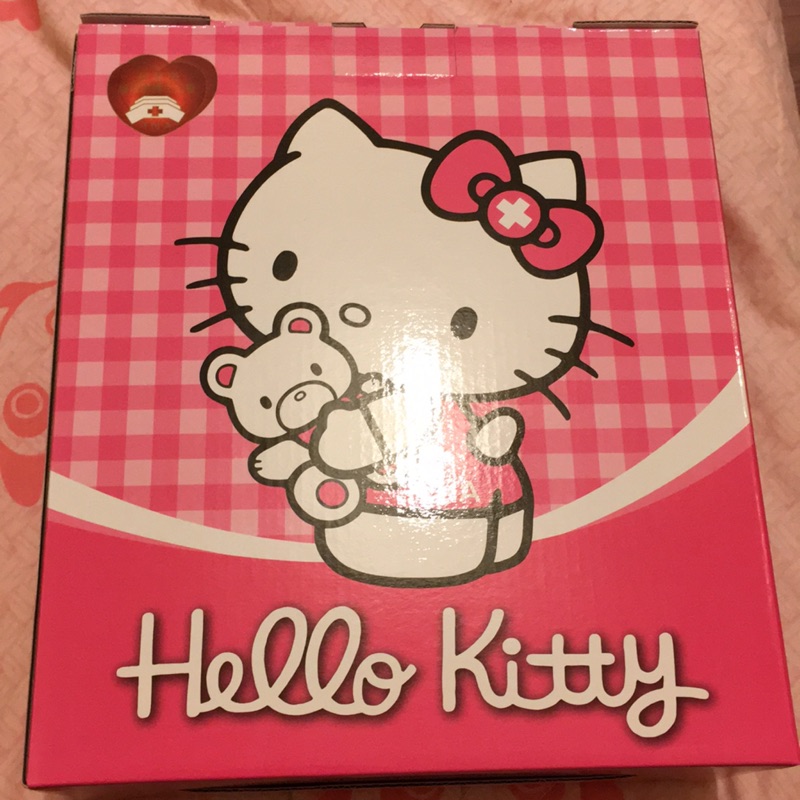 三麗鷗授權 hello kitty耐熱玻璃保鮮盒 耐熱玻璃水瓶禮盒