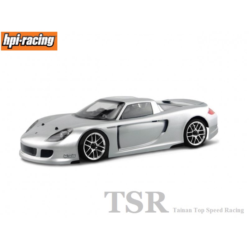 *TSR*美國HPI 1/10透明車殼200mm 通用遙控車/油房/甩尾/平跑車保時捷Carrera GT #7487