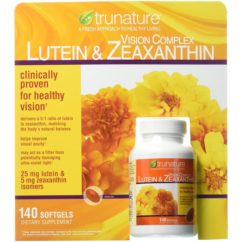 Costco代購⭐葉黃素 Trunature Lutein & Zeaxanthin 140顆裝 蝦皮購物
