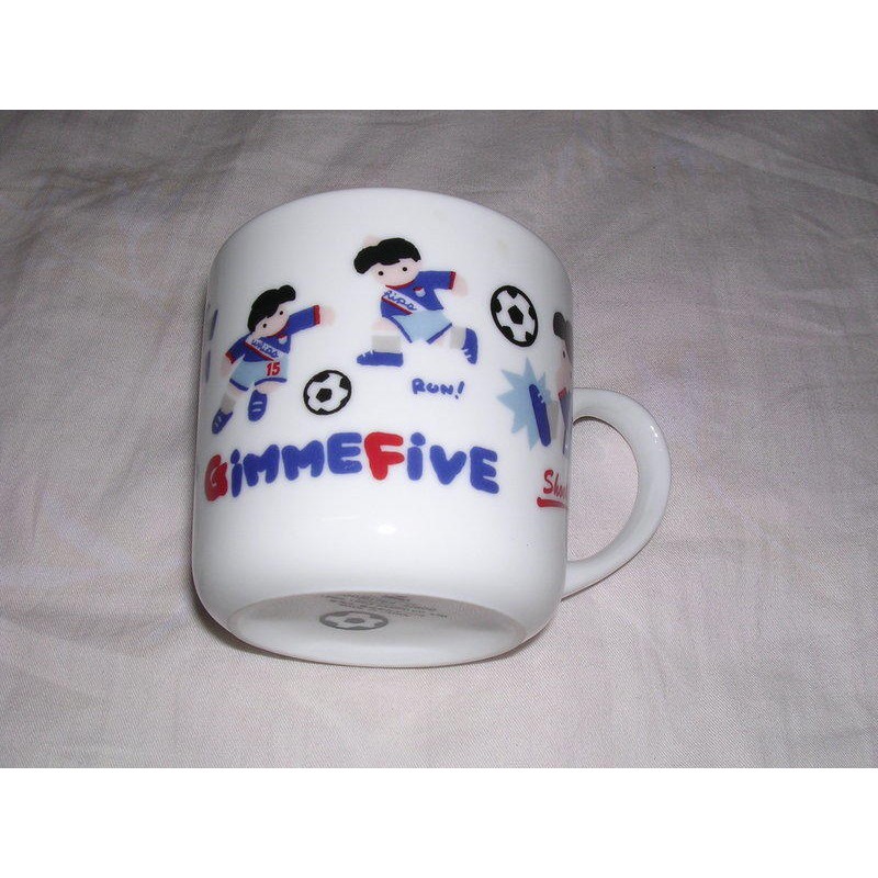 ＜采芳小舖＞Gimme Five,足球小子,Sanrio,1993 馬克杯1 棒球小子
