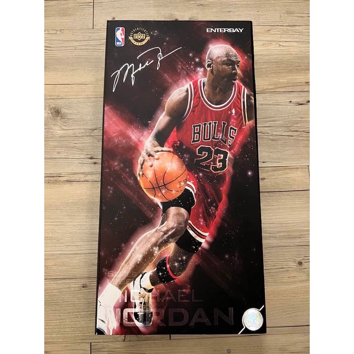 謝絕議價 絕版 未拆 Michael Jordan ENTERBAY 1/6 23號 紅衣客場版