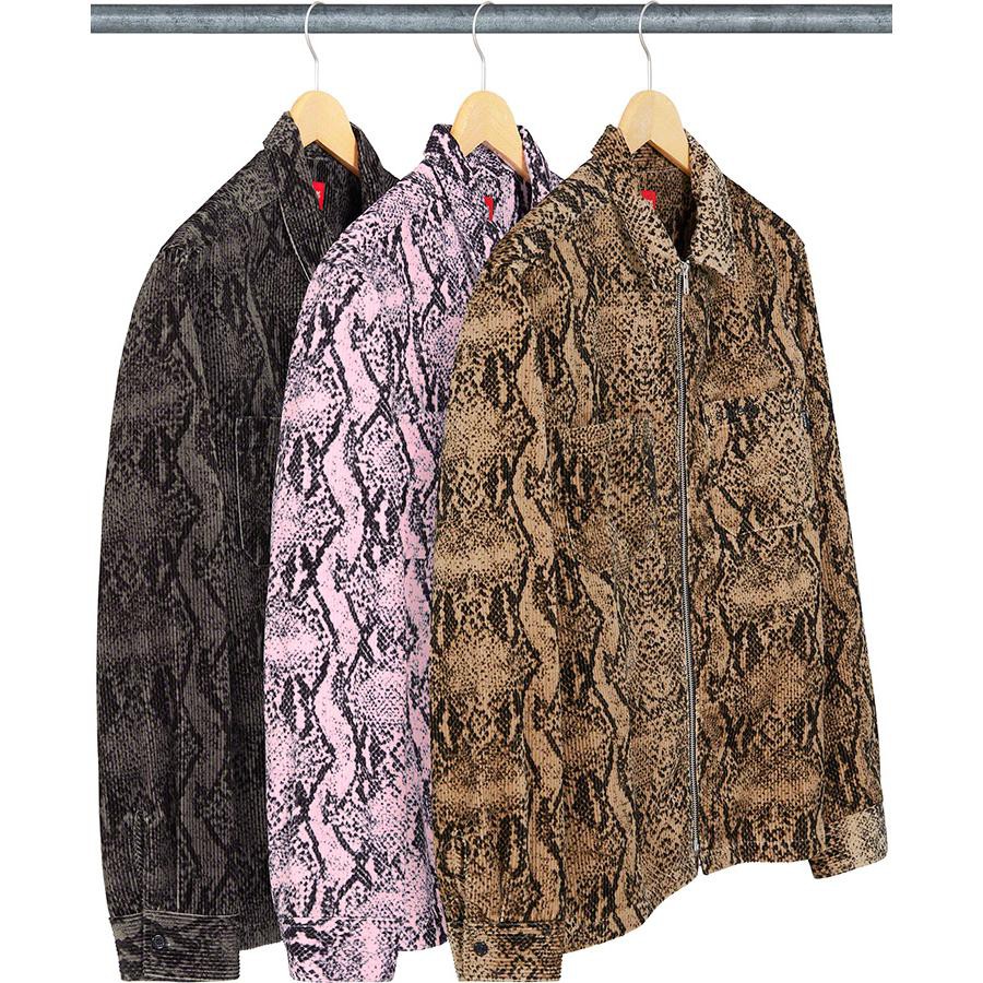 冬に購入  jacket zip corduroy supreme Gジャン/デニムジャケット