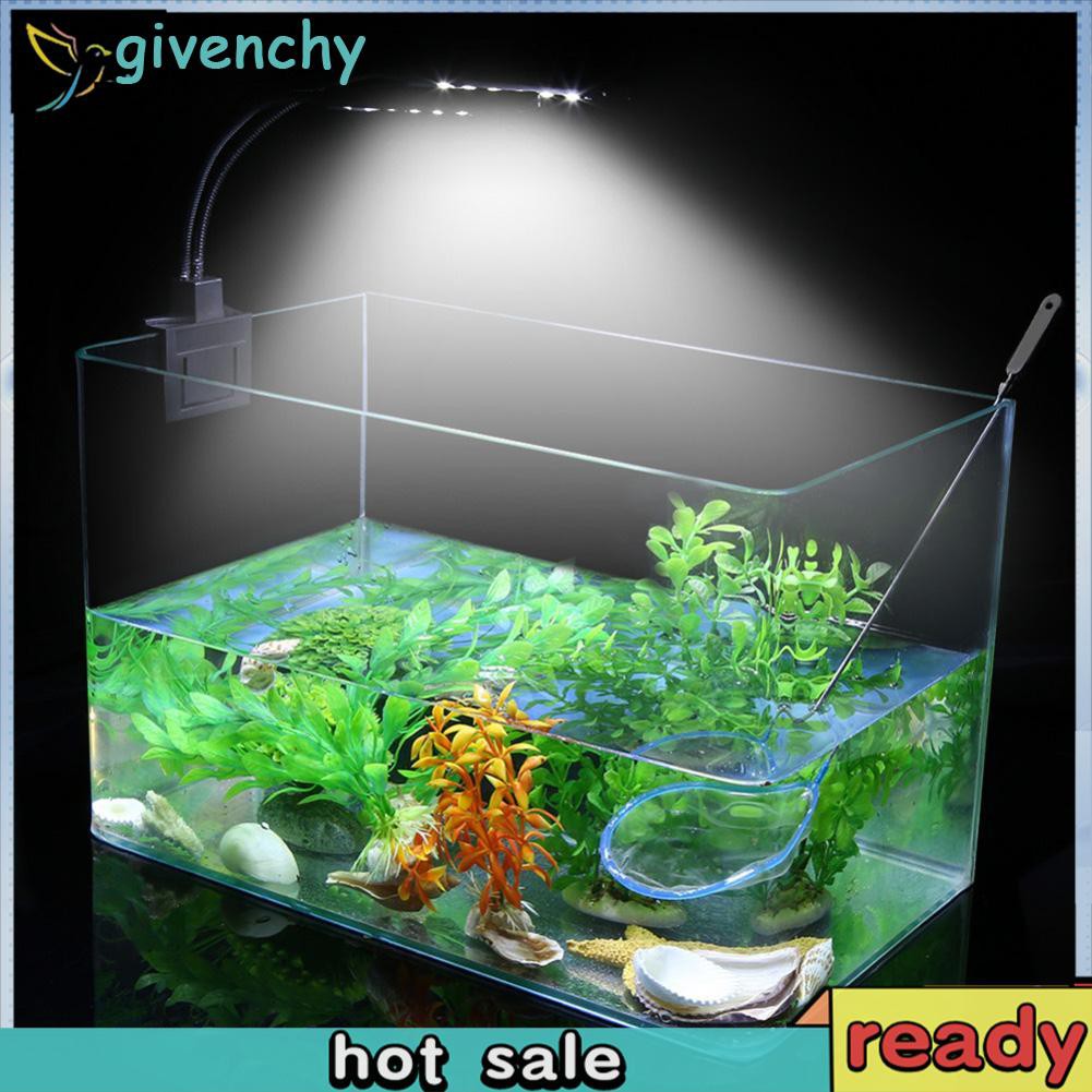 超薄15w Led 防水魚缸燈 用於魚缸水生植物生長照明夾式燈配件 蝦皮購物