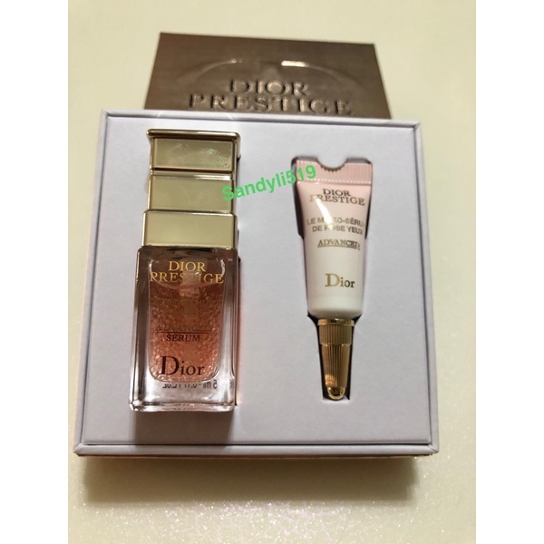 Dior 迪奧 🔥新品上市 花蜜乳霜15ml精萃再生花蜜微導精露 5ml+眼凝萃按壓式 5ml 盒裝