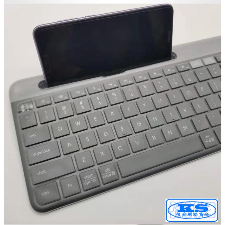 全罩式 鍵盤膜 鍵盤防塵蓋 鍵盤保護膜 適用於 Logitech 羅技 K580 Slim 羅技k580 KS優品