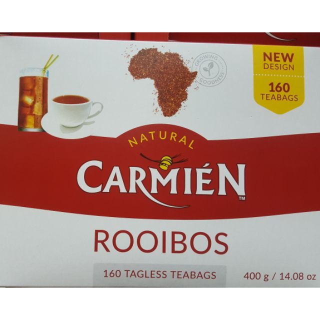 CARMIEN 南非博士茶 國寶茶 2.5公克×160包-吉兒好市多COSTCO代購