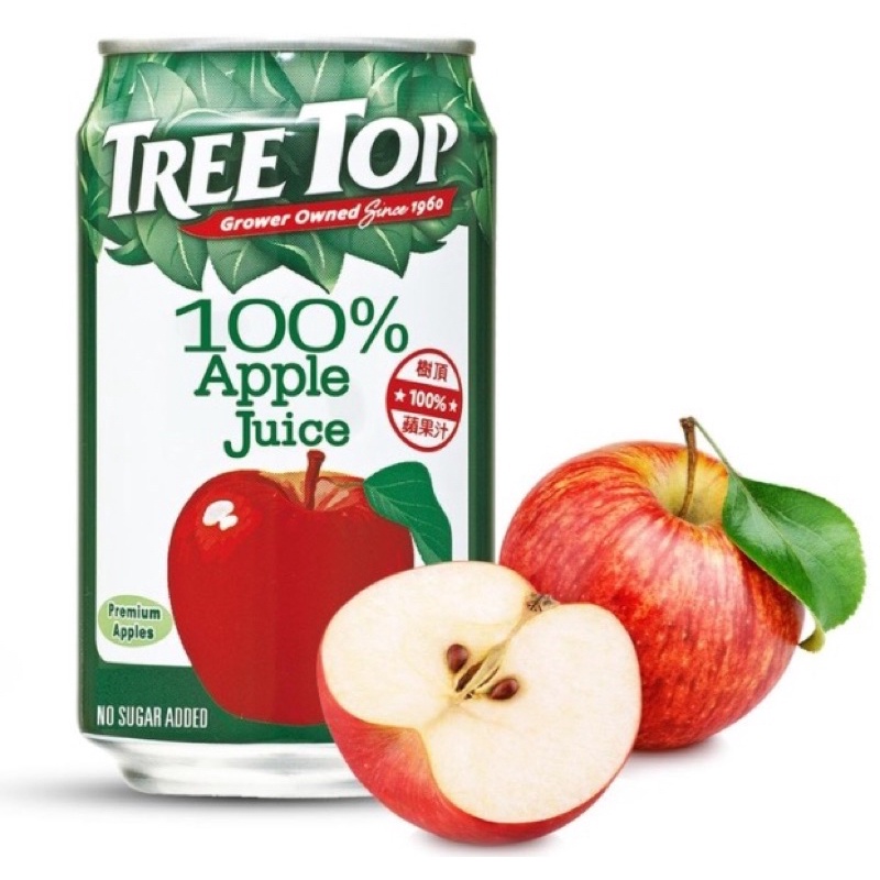［好市多代購］Tree Top 樹頂蘋果汁🍎鋁罐
