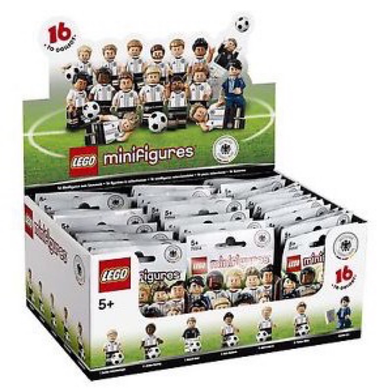 LEGO 樂高 71014 德國足球隊 限定版 人偶包 一箱60包 全新未拆