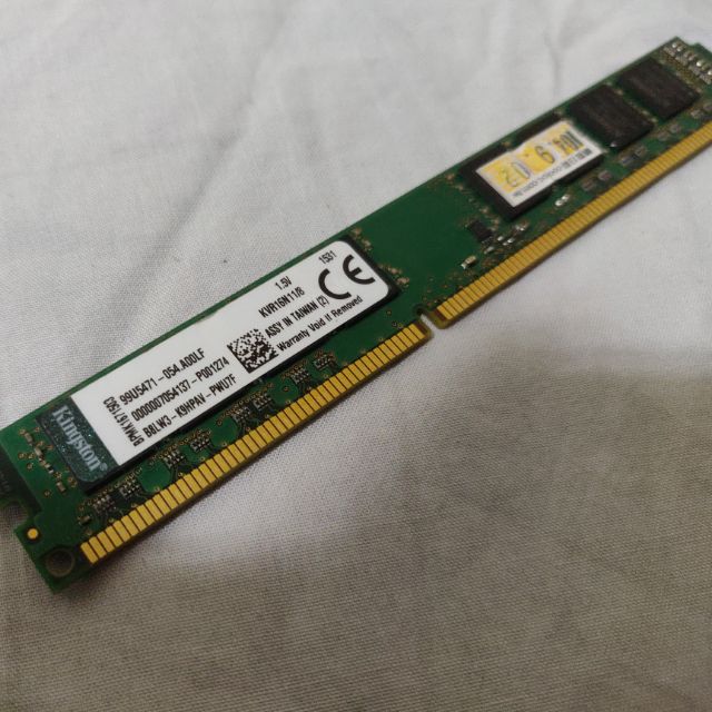 二手 Kingston 金士頓 DDR3 1600 8G 桌上型記憶體