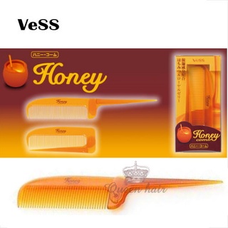 VeSS 蜂蜜梳系列 H-450 摺疊扁梳【日本製】