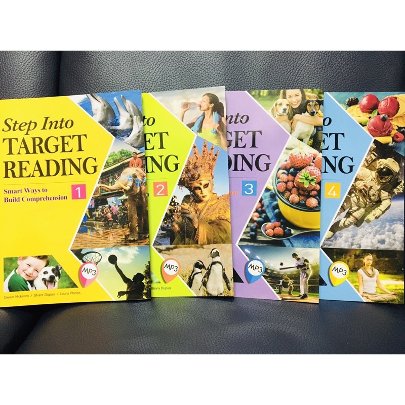 H 全新未使用新古書完整套裝step Into Target Reading 附光碟全民英檢升大學托福全英 蝦皮購物