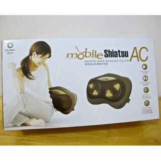 [母親節]OGAWA奧佳華 mobile Shiatsu AC 保背指壓按摩枕升級版 紓解壓力/放鬆按摩/操作方便