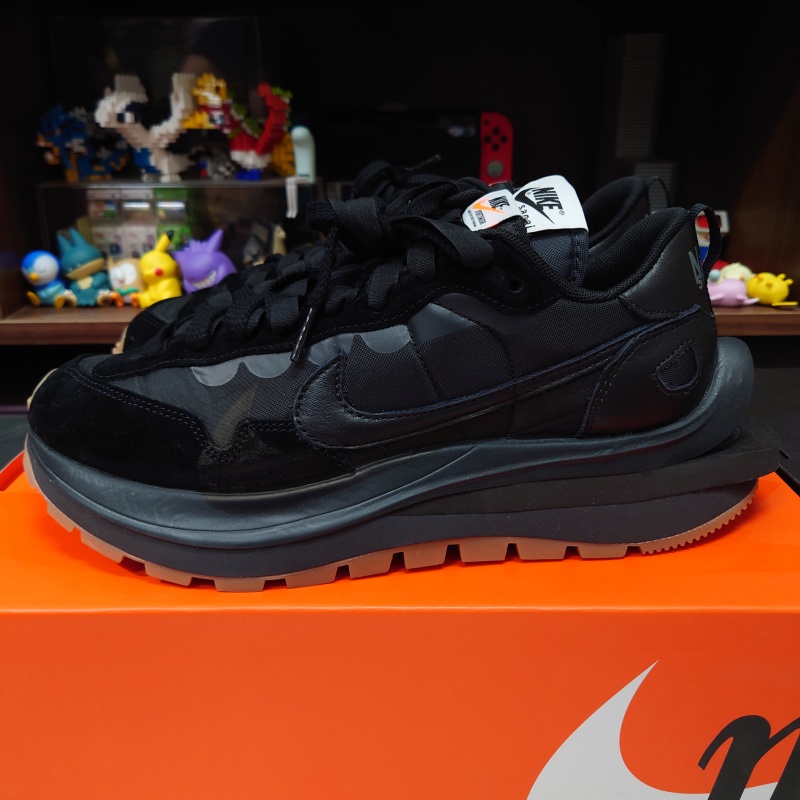 【小八】Nike x Sacai VaporWaffle Black Gum 黑 生膠 DD1875-001