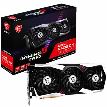 聯享3C 中和實體店面 MSI Radeon RX 6750 XT GAMING X TRIO 12G 先問貨況 再下單