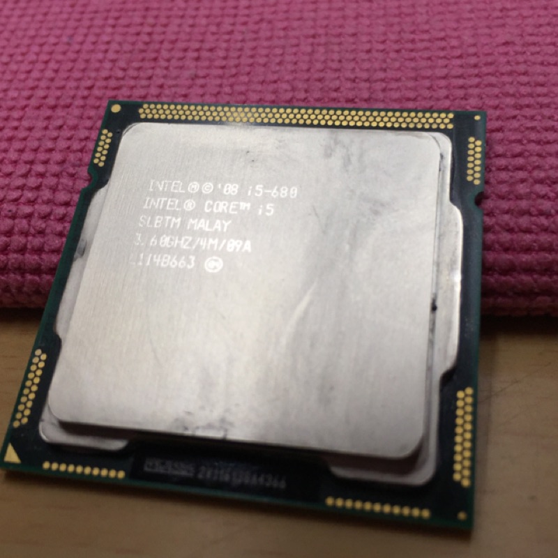 intel CPU i5 680 3.6GHz 正式版 LGA1156