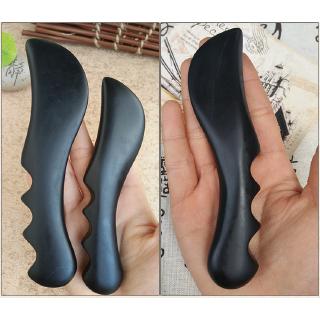 批發/能量石刮痧器刮痧板刮痧棒點穴*棒16.7*5*1.45cm 泗濱砭石鐮刀按摩器 浮石刮痧板臉部面部刮痧刀