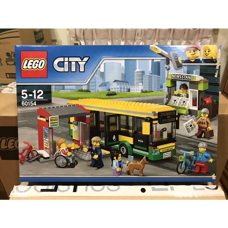 LEGO 60154 CITY 城市系列 城市公車站
