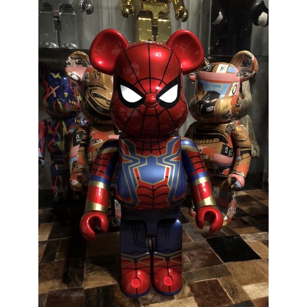 Be@rbrick Iron Spider 鋼鐵 蜘蛛人 漫威 限量 1000%