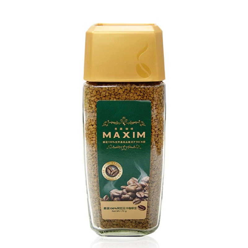🌟即期商品🌟 【Maxwell 麥斯威爾】Maxim 典藏咖啡 阿拉比卡 即溶咖啡 咖啡 170g