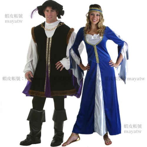 Prop A 262 Cos萬聖節化裝舞會摩納哥王妃裙歐洲文藝復興時期貴族服 蝦皮購物