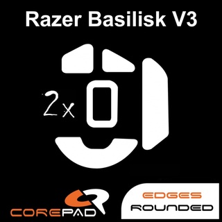 德國 Corepad ｜ Razer Basilisk V3 ｜ 滑鼠鼠腳貼 鼠貼腳貼