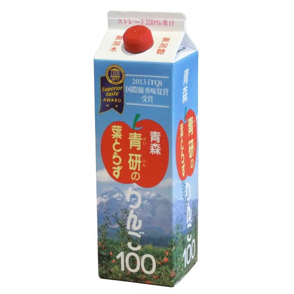 日本青研 青森蘋果汁980ml 無加水 無香料 無加糖 99.9%