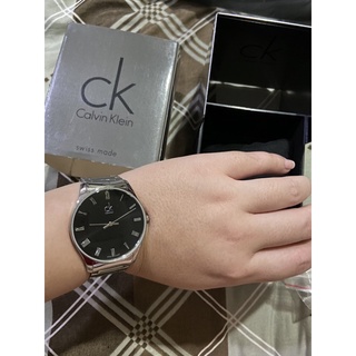 正品 非水貨 情侶CK Calvin Klein 生日對錶 (K4D2114Y ,Z 大錶面 附購買證明 對錶