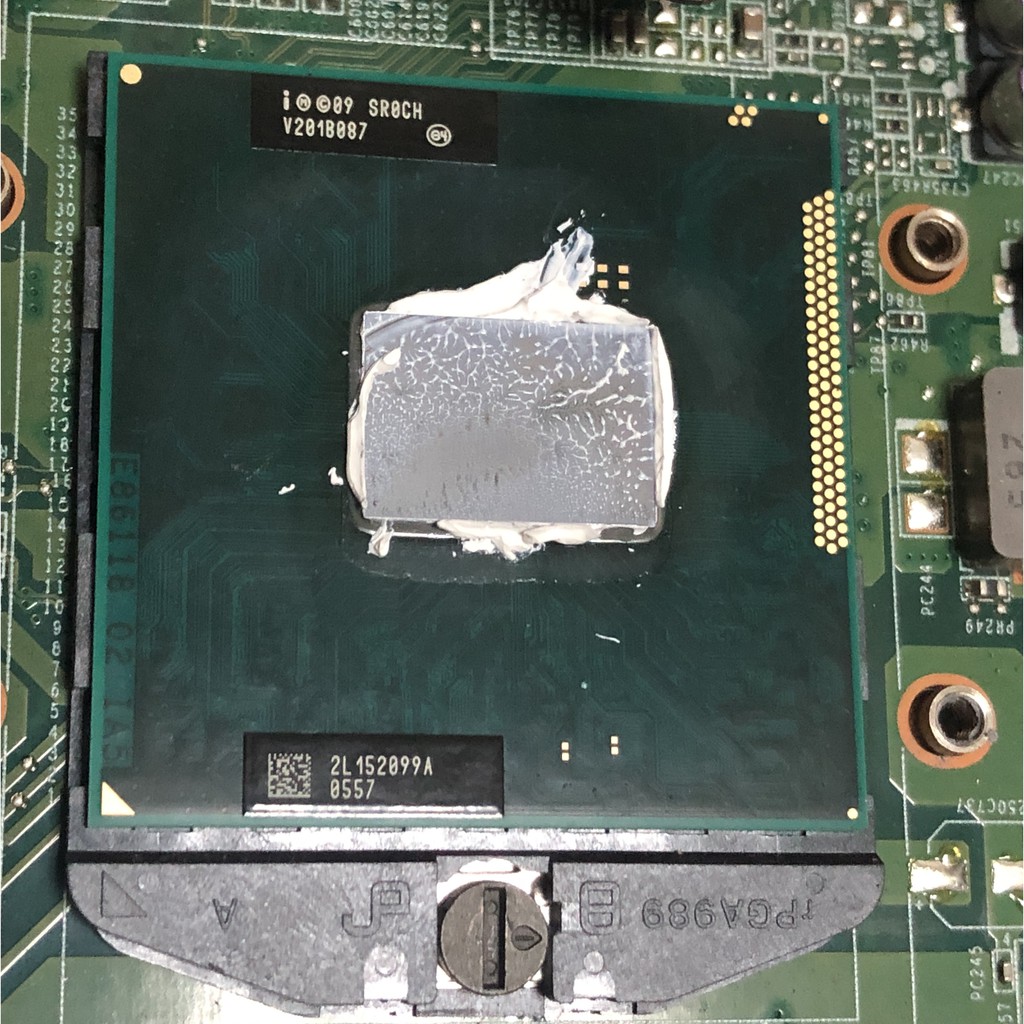 拆機良品 CPU Intel® Core i5-2450M 2.5GHz (SR0CH) PGA988 正式版 筆電用