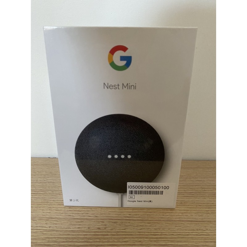 Google Nest Mini 2 智慧型音箱-石墨黑