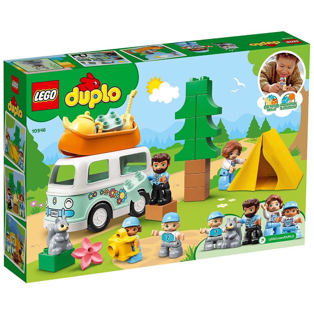 LEGO樂高 LT10946 家庭露營車大冒險 _Duplo 得寶系列