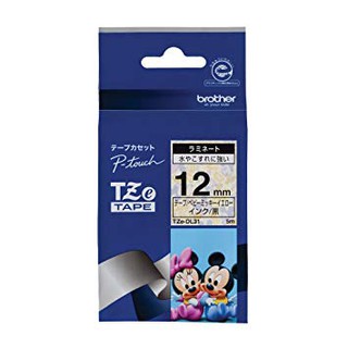 TZe-DL31 12mm 卡通米奇黃底黑字 另有PT-P300BT PT-P710BT