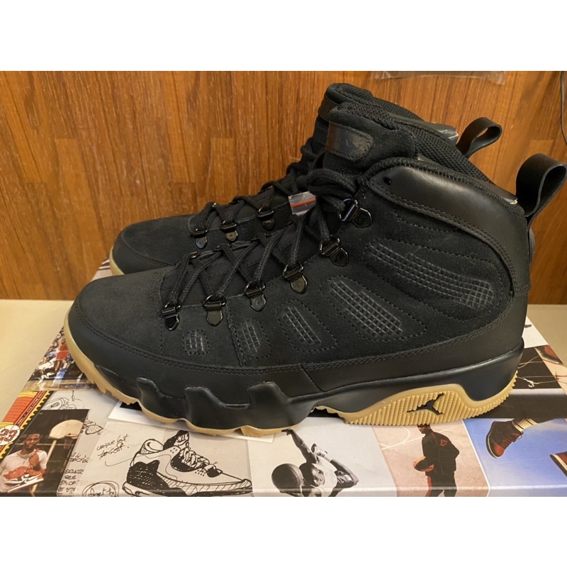 【S.M.P】Nike Air Jordan 9 BOOT NRG Black/Light Gum AR4491-025