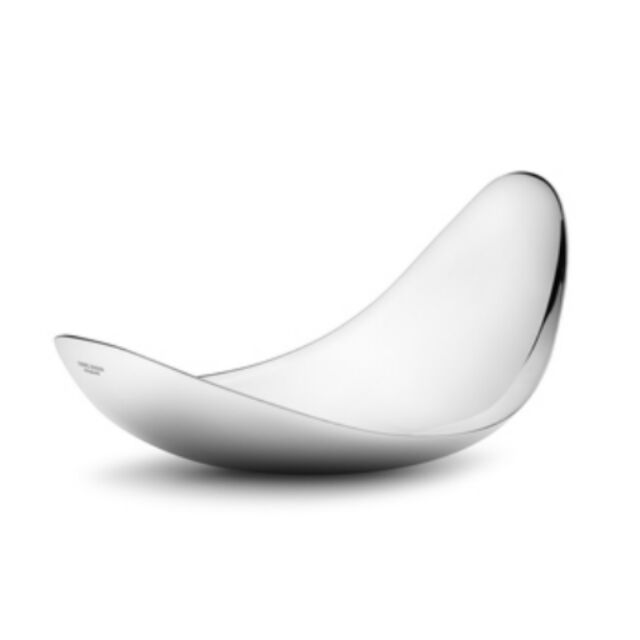 Georg Jensen 喬治傑生 小銀葉時尚置物皿