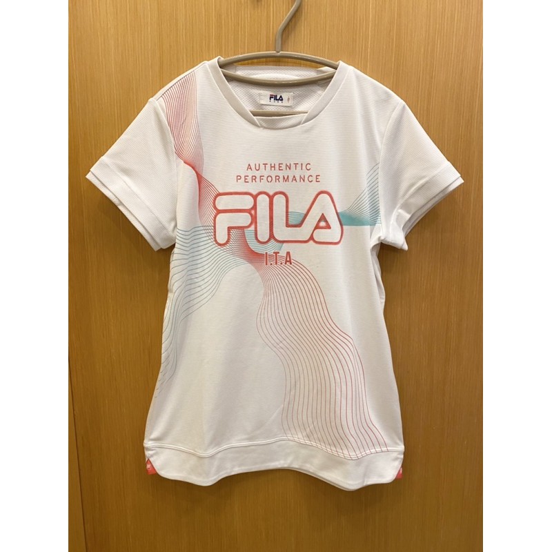 女童FILA（斐樂）運動型短袖T恤上衣