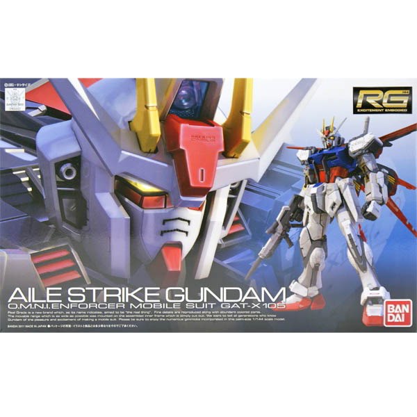 (BANDAI)組裝模型 GUNDAM鋼彈 RG 1/144 GAT-X105 翔翼攻擊鋼彈 03 公司貨(模力虹)
