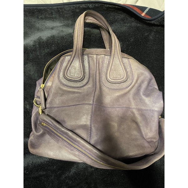 🎆Givenchy 紫芋羊皮購物袋💕