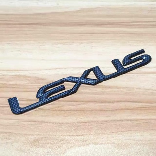 碳纖維LEXUS徽標背面標誌貼紙徽章貼花