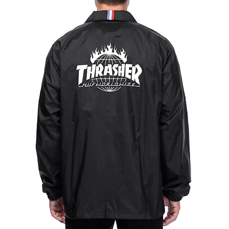 HUF x Thrasher Coach Jacket 教練外套