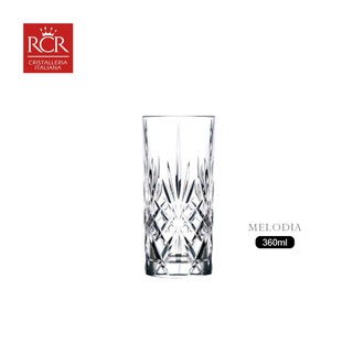 義大利RCR MELODIA系列威士忌杯 無鉛水晶玻璃 360ml水杯 烈酒杯 啤酒杯 雞尾酒杯 KAYEN