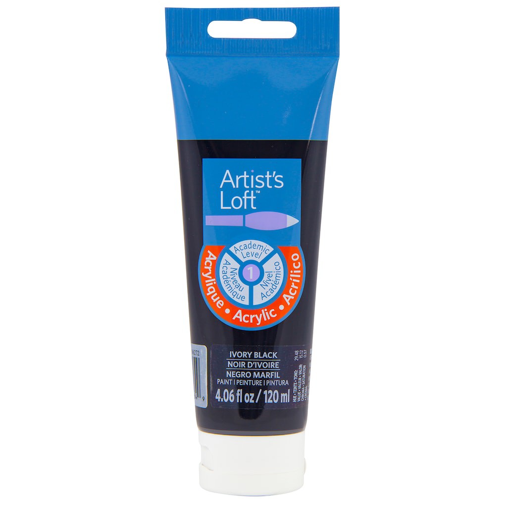 Artist's Loft 象牙黑色 Ivory Black 120 ml Acrylic 壓克力顏料 - 222359