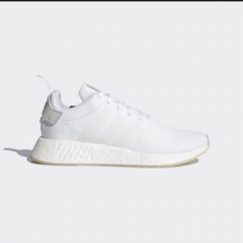 出清特價愛迪達adidas NMD R2 Crystal White復古簡約白色時尚舒適好走百搭休閒鞋運動鞋慢跑鞋布鞋