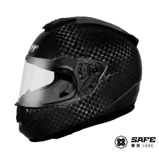 M2R｜XR-5 SP 碳纖紋全罩安全帽 碳纖材質 內襯可拆 防刮鏡片 專利內襯