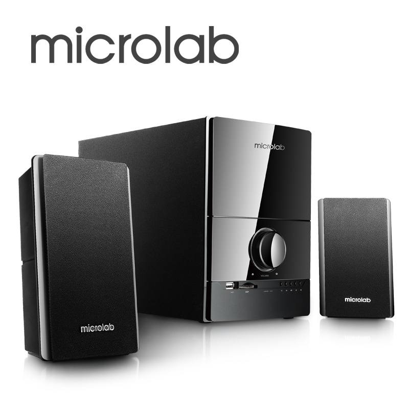 ┇🚩出清商品🚩┇㊕福利品精選【Microlab】/M-500U/ 2.1雅緻_武聲 精品多媒體喇叭 📢數量有限📢