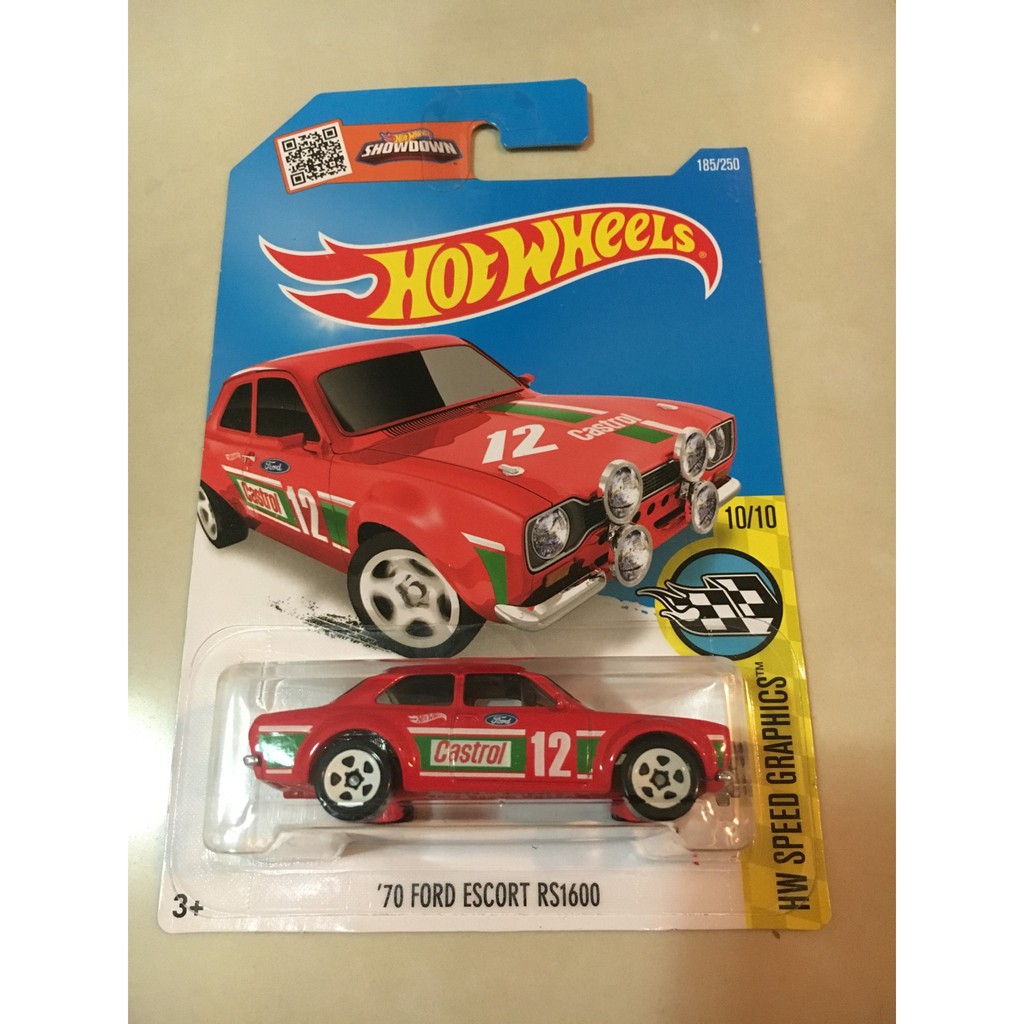 風火輪 Hot wheels '76 FORD ESCORT RS1600 紅 Hotwheels