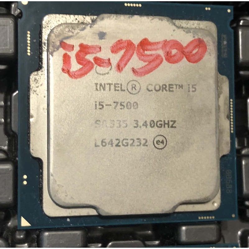 Intel Core i5-7500 3.4G  / 6M 4C4T 四核心 1151 處理器