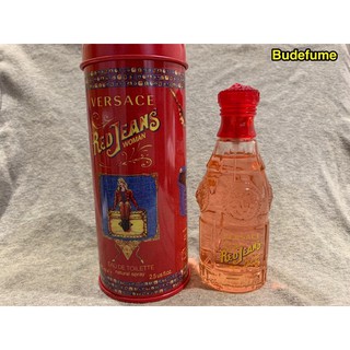 Versace Red Jeans 凡賽斯紅可樂女性淡香水75ml/環保盒無蓋tester 75ml