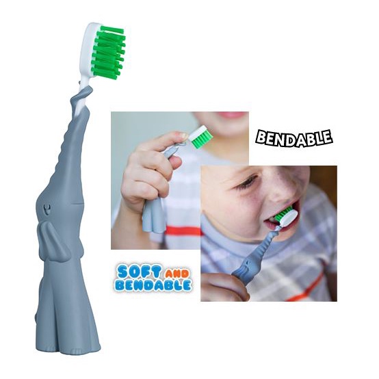 美國Baby Banana 彎彎象安全兒童牙刷 安全牙刷 幼兒牙刷